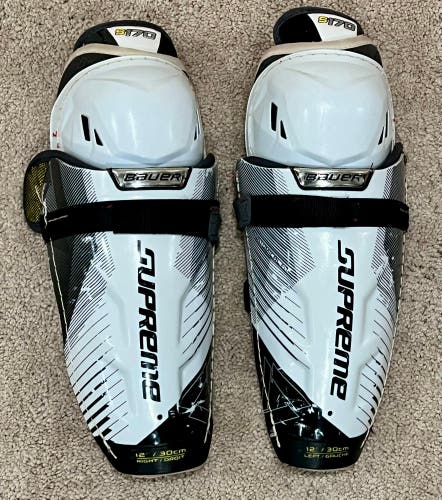 Junior Bauer Supreme S170 12" Shin Pads (Used)