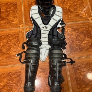 Black Easton Catcher's Set (Used)