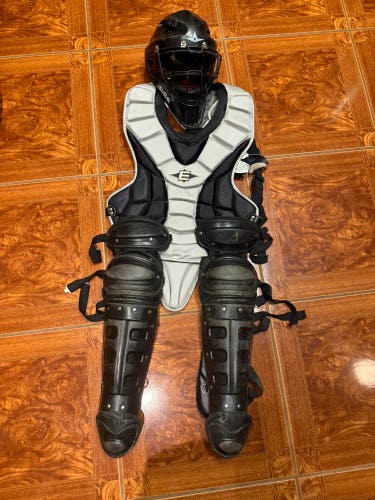 Black Easton Catcher's Set (Used)