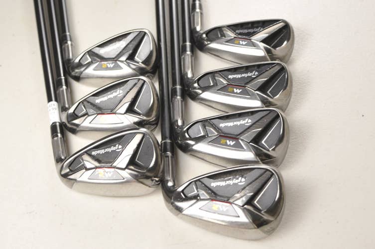 TaylorMade M2 2016 5-PW,AW Iron Set Regular Flex RH Reax 65g Graphite #226424