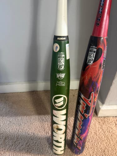 Worth Legit USSSA Certified Bat 26 oz 34" (Used)