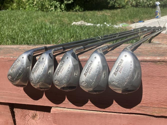 Tour Edge Bazooka JMax QL Iron-Wood Set, 6-9, PW, Righty, Regular Flex Graphite