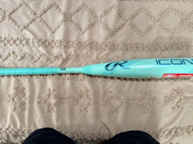2026 Rawlings Icon Composite USSSA Certified Bat (-10) 18 oz 28" (New)