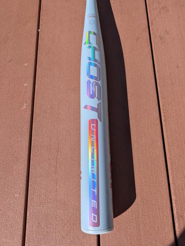 Like New 2025 Easton Ghost Unlimited Composite Bat (-11) 22 oz 33" (Used)