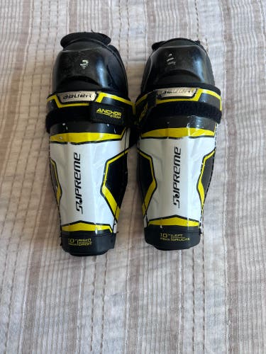 Youth Bauer Supreme 2S Pro 10" Shin Pads (Used)