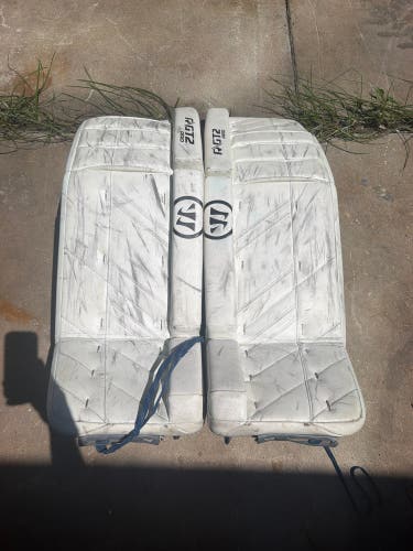 36" Warrior Ritual GT2 Pro Goalie Leg Pads (Used)