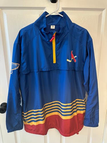 Cardinals/Blues Pullover Jacket