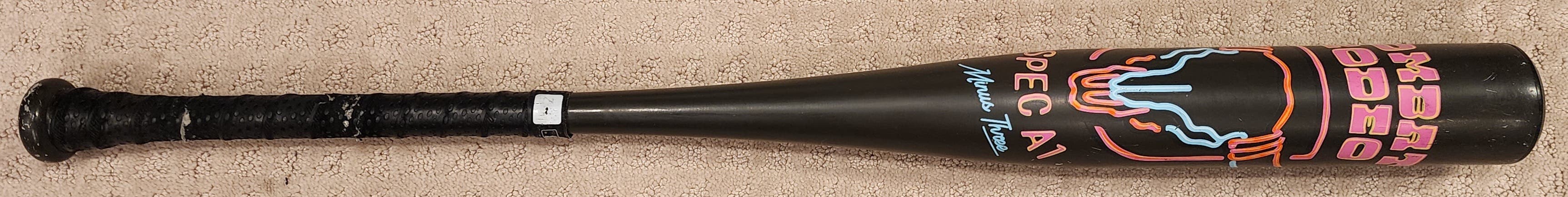 Combat Spec A1 Midnight Rodeo Arena Cowboy Certified Bat (-3) 29 oz 32" (Used) Numbered!