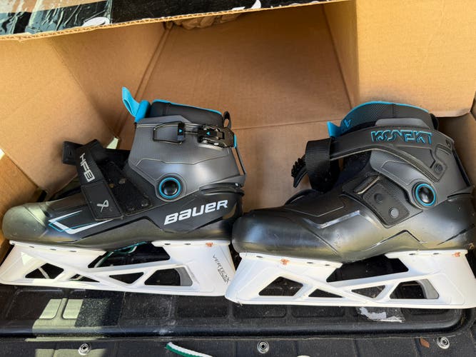 2025 Bauer Konekt HF3 Hockey Goalie Skates Regular Width 9 (Used)