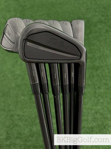 Titleist T200 23 Limited Edition Black Vapor Forged Iron Set 4-P