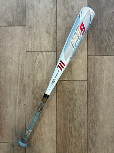2021 Marucci CAT9 Alloy USSSA Certified Bat (-10) 18 oz 28" (Used)