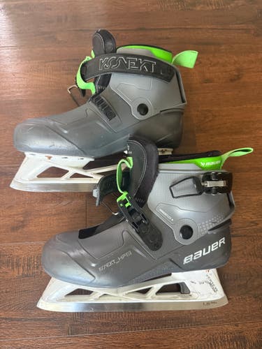 2023 Bauer Konekt Hockey Goalie Skates Regular Width Size 5 (Used)