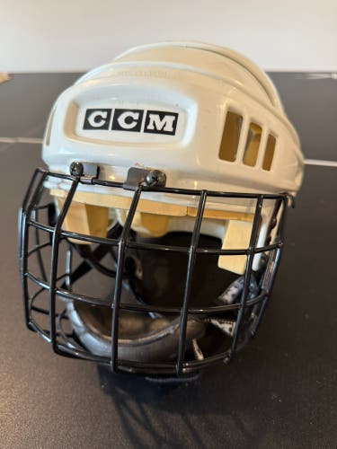 CCM HT2 Medium Helmet Junior FM10 Face Mask Black NOS