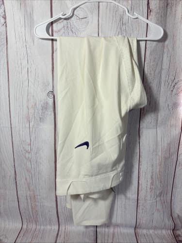 TCU Horned Frogs Nike Baseball Pants Men's White Used Length 36