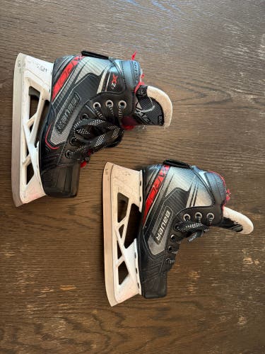 2019 Bauer Vapor X2.7 Hockey Goalie Skates Regular Width Size 1 (Used)