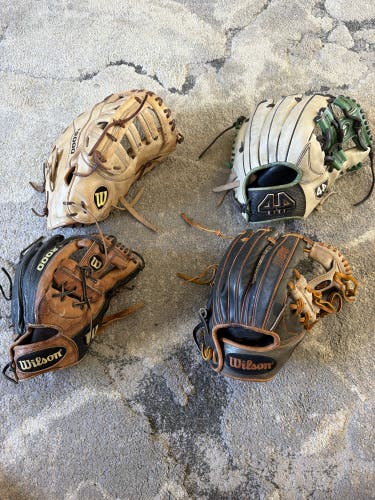 Wilson A2K RH Infield Baseball Glove 11.5" (Used)