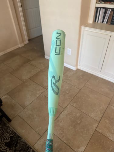 2026 Rawlings Icon Composite USSSA Certified Bat (-10) 19 oz 29" (Used)