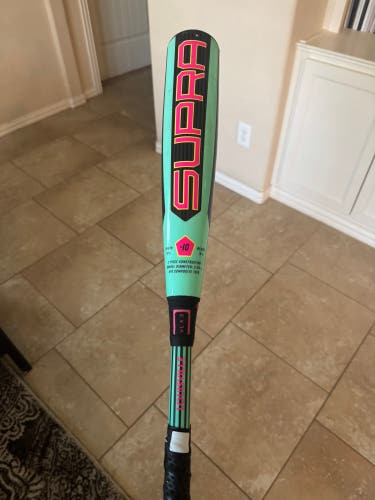 2026 Louisville Slugger Supra Composite USSSA Certified Bat (-10) 18 oz 28" (Used)