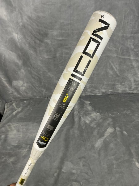 2025 Rawlings Icon Composite Bat USSSA Certified (-10) Composite 20 oz 30" (Used)