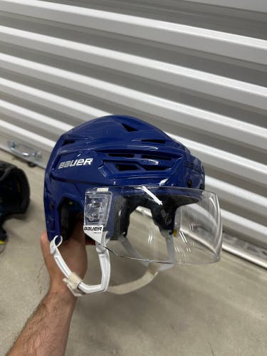 USHL Medium Bauer Re-Akt 150 Helmet Pro Stock (Used)