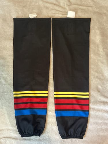 Huntsville Havoc Pro Stock NASCAR Racing Theme Hockey Socks SPHL