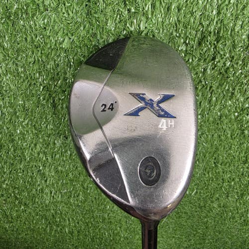 Callaway X 4 Hybrid 24 4H 80g Mid Torque Kick Regular Graphite RH 39.75"