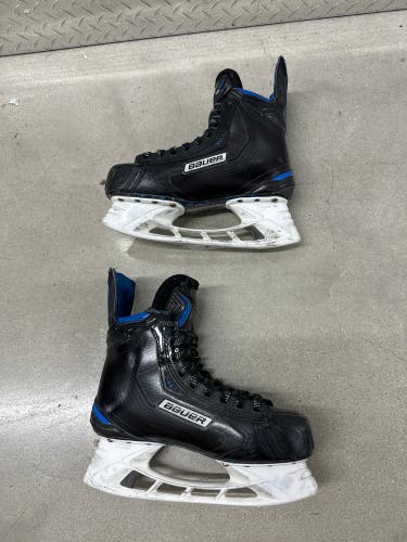 2016 Bauer Nexus 1N Hockey Skates Regular Width Pro Stock 9.5 (Used)