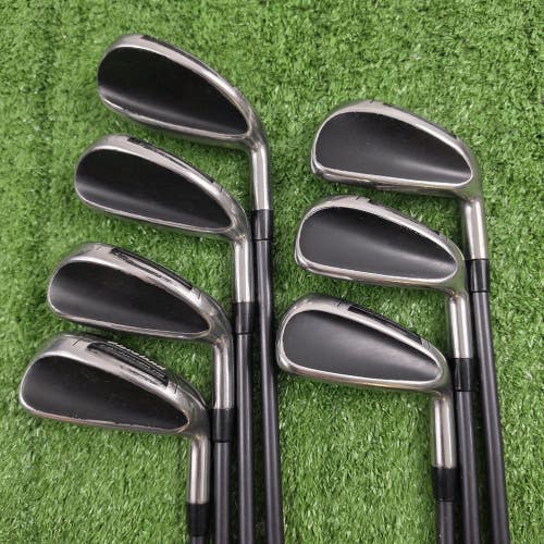 Cleveland Launcher HB Iron Set 4-PW Miyazaki 6-A Senior Flex Graphite RH +0.75"