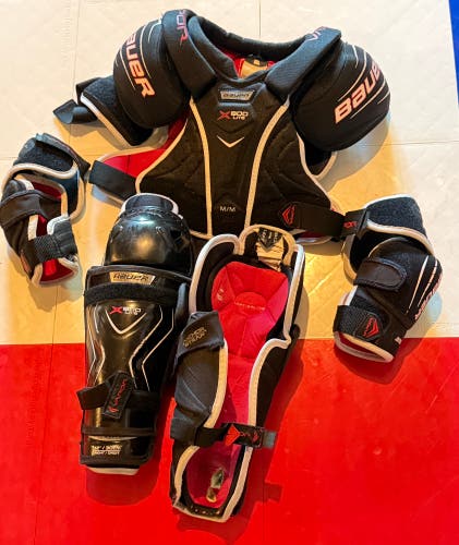 Bauer Vapor X800 Lite pad set - Youth M/12” (Used)