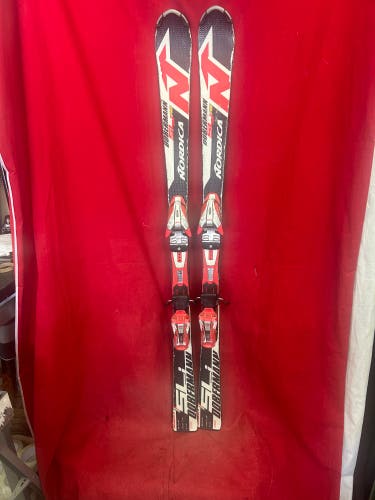 Nordica Doberman SLJ pro alpine 141cm skis, marker 10 binding range:265-296mm