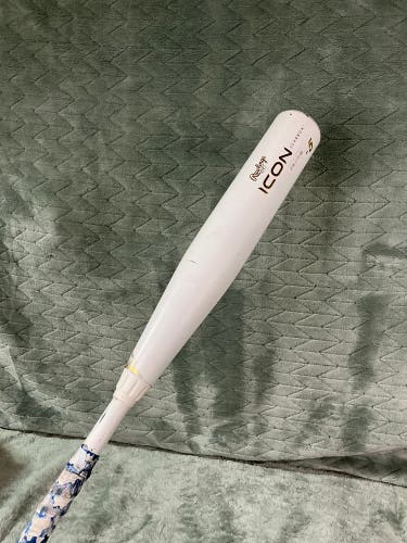2024 Rawlings Icon Composite Bat USSSA Certified (-5) Composite 26 oz 31" (Used)
