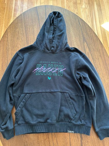 Black Boys Large Bauer Sweatshirt (Used)