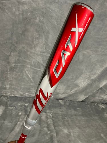 2023 Marucci CAT X Composite Bat USSSA Certified (-10) Composite 19 oz 29" (Used)