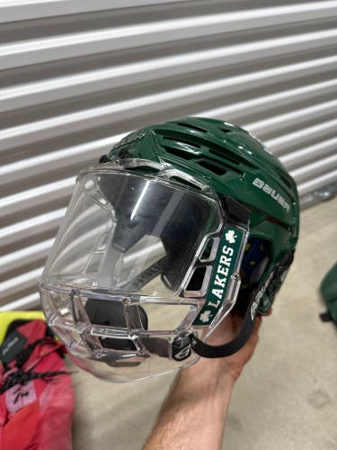 NCAA MercyHurst Medium Bauer Re-Akt 150 Helmet Pro Stock (Used)