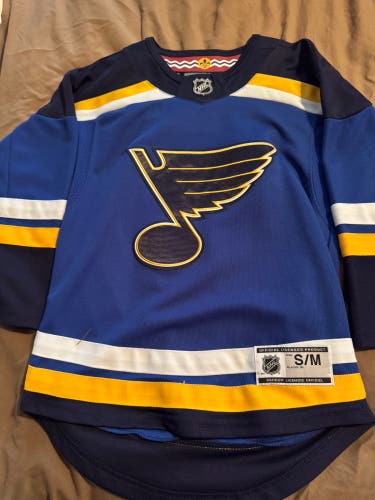 St Louis Blues Youth S Jersey - Blank