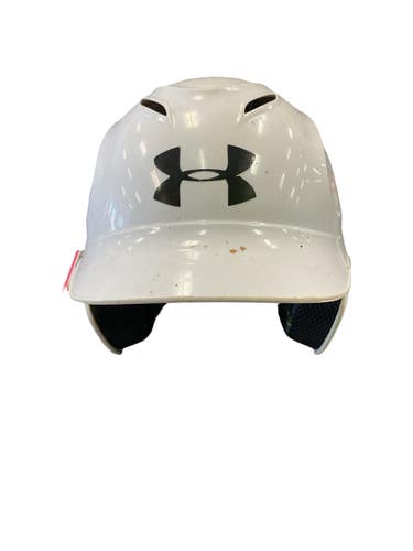 Under Armour HELMET Batting Helmet No Mask White MD 11859-S000033685