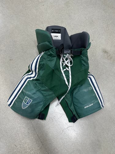 NCAA Mercy Hurst Senior Medium Bauer Custom Pro Hockey Pants Pro Stock (Used)