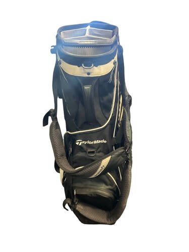 Used Taylormade PURELITE Mens Stand Bag Black 11859-S000033655