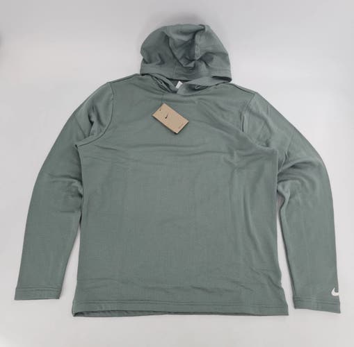 Green Men's Medium Nike Sweatshirt (New) Nike Men's Tour Dri-FIT Lightweight Golf Hoodie HM5820-364