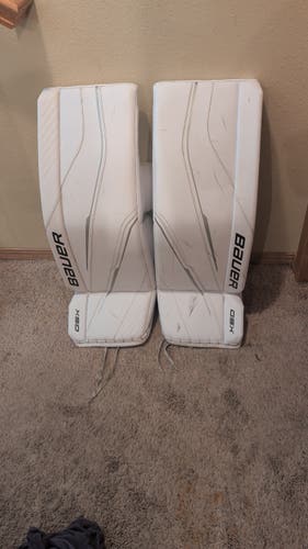 Small 2023 Bauer GSX (2023 Model) Goalie Leg Pads (Used)