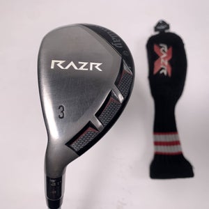 Callaway Razr X 3 Hybrid 21* Regular Graphite Mens LH HC