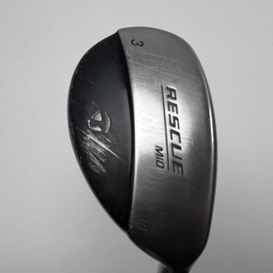 TaylorMade Rescue Mid 3 Hybrid 19* Light Metal 95g Stiff Steel Mens RH