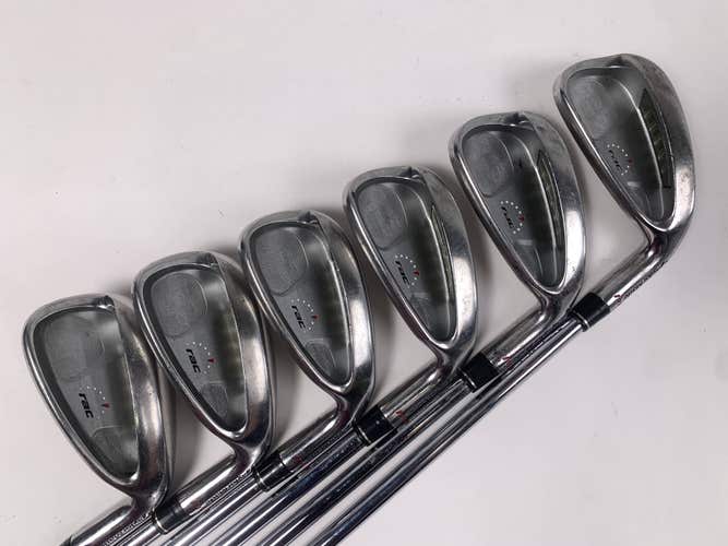 TaylorMade Rac HT Iron Set 4-PW Light Metal Regular Steel Mens RH -1'' No 6 iron