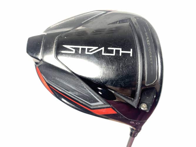 TaylorMade Stealth Driver 9* Aldila Ascent Red 60g Stiff Graphite Mens RH
