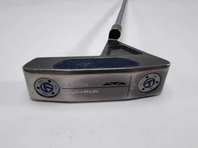 TaylorMade Truss TB1 Putter 33" SuperStroke Flatso 2.0 Mens RH