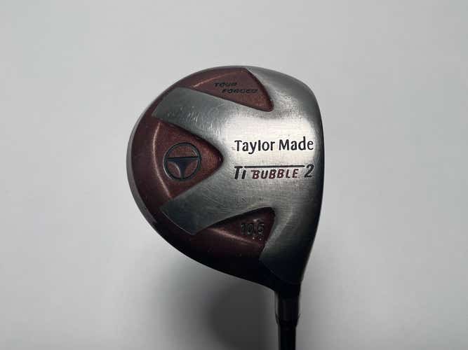 TaylorMade Ti Bubble 2 Driver 10.5* 90g Stiff Graphite Mens RH -1''