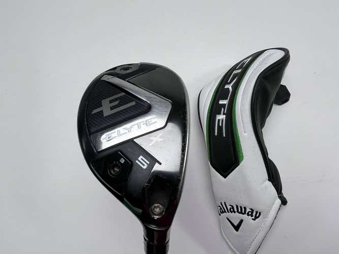 Callaway Elyte X 5 Hybrid 25* Mitsubishi Chemical Vanquish 5 R2 Senior RH