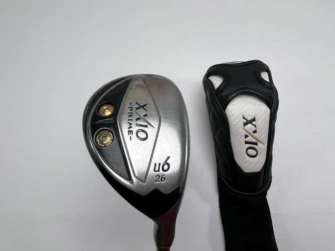 XXIO Prime 8 6 Hybrid 26* SP-800 Flex 4212 48g Stiff Regular RH HC
