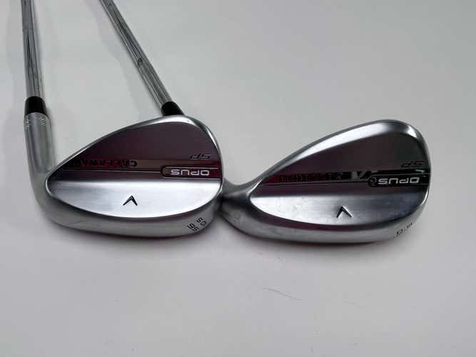 Callaway Opus SP Brushed Chrome Wedge Set 56* 10 | 60* 10 DG S200 Stiff RH