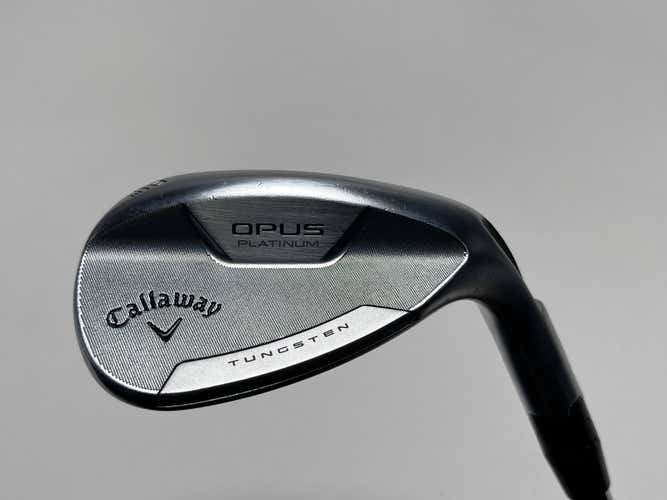 Callaway Opus Platinum Chrome Lob Wedge LW 60* 10S Fitter DG S400 Stiff RH